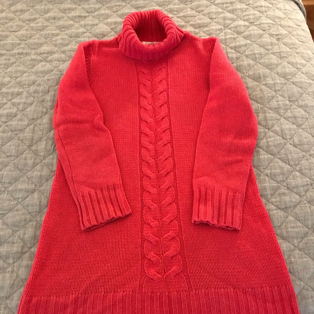 Boden Cable Sweater Tunic Size 6